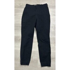 Everlane Wome Side-Zip Strech preppy office Pants Black Work Pants Size 6